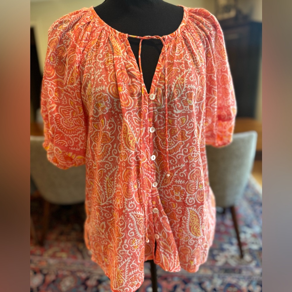 Cleobella Organic Cotton Floral Top